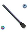 GloboStar® 70725 RGB Connector με καλώδιο 4 PIN